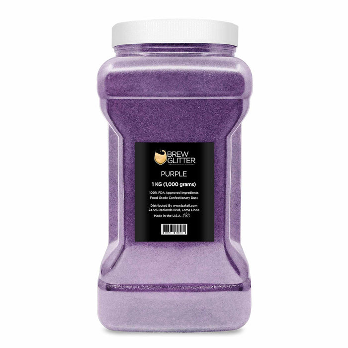 Purple Glitter for Coffee, Cappuccinos & Lattes | Bakell.com