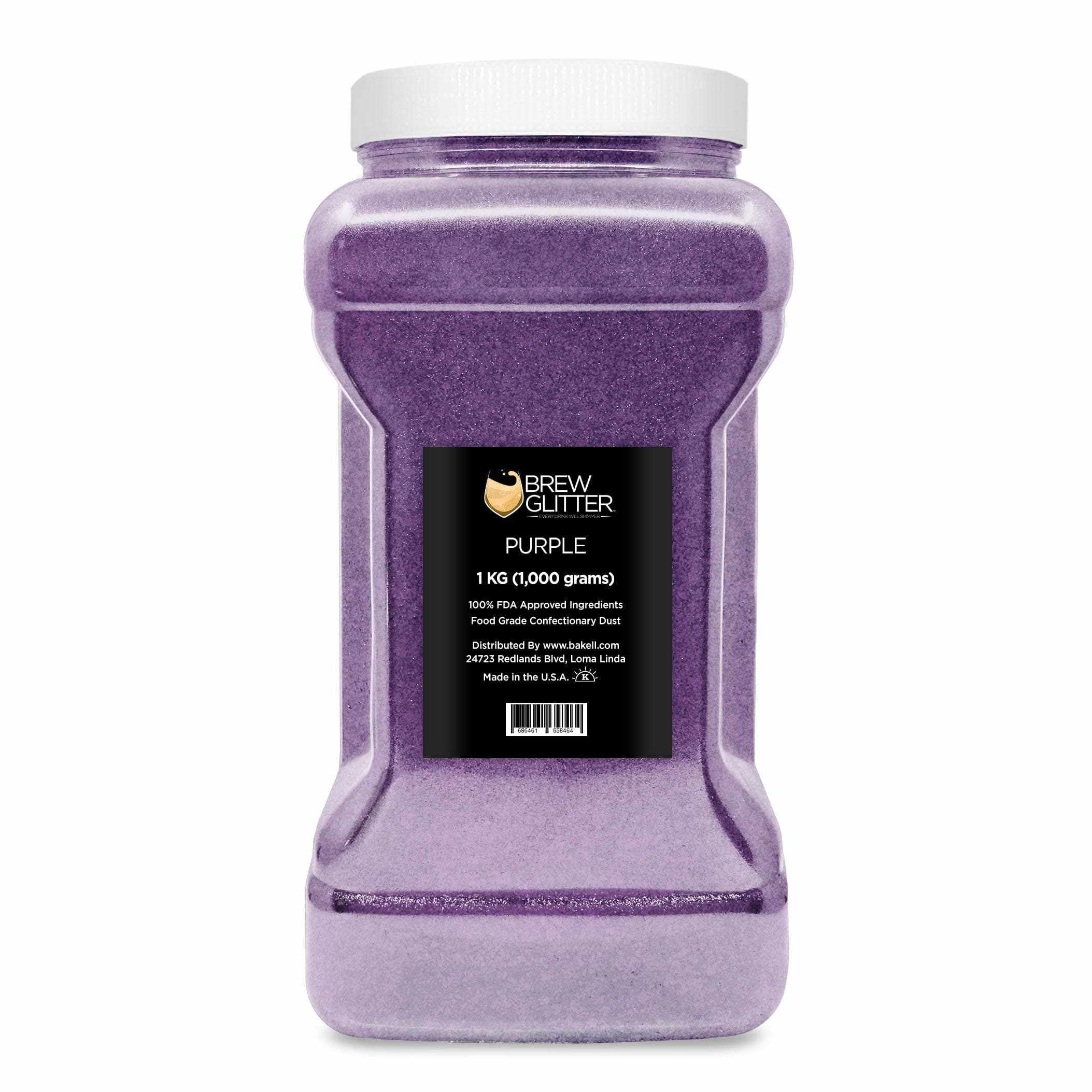 Purple Brew Glitter®, Bulk Size | Beverage & Beer Glitters from Bakell