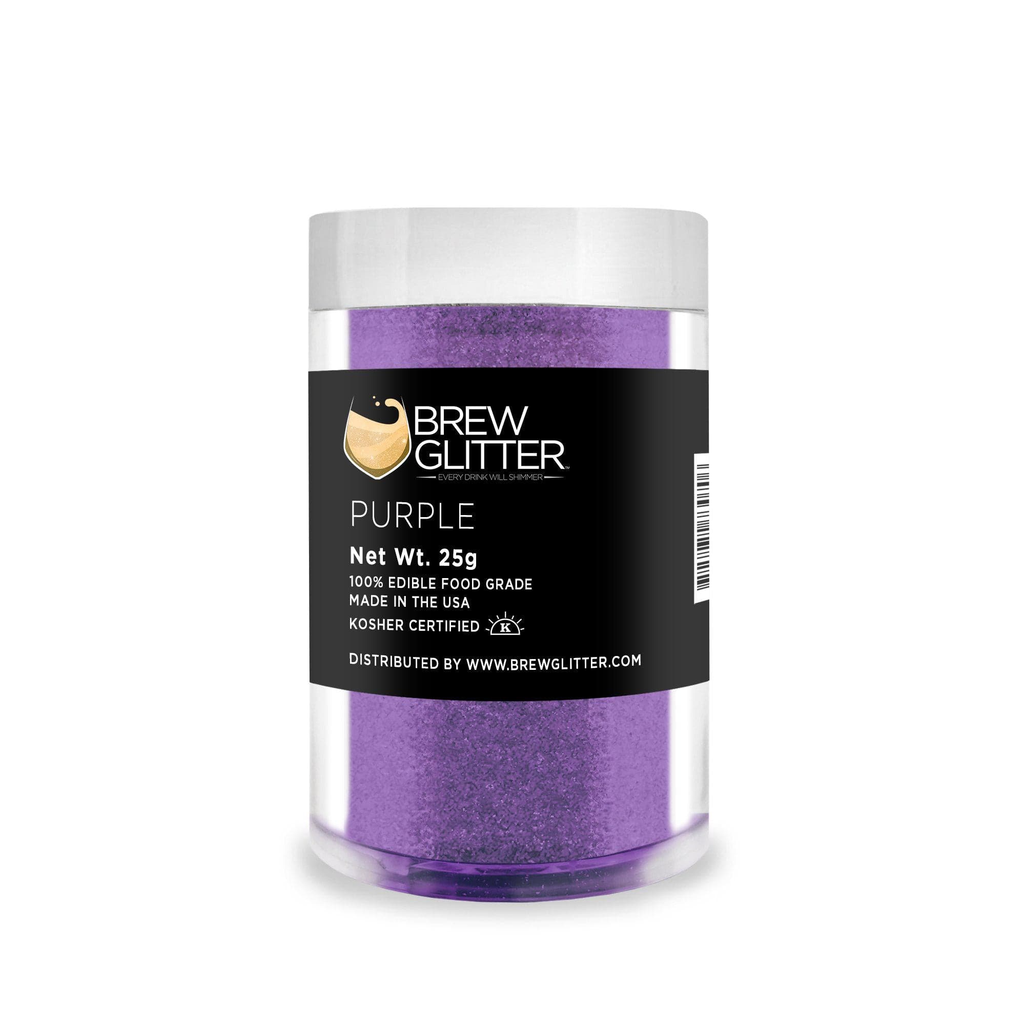 Purple Brew Glitter®, Bulk Size | Beverage & Beer Glitters from Bakell