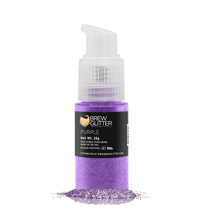 Purple Brew Glitter® Spray Pump Private Label-Private Label_Brew Glitter Pump-bakell