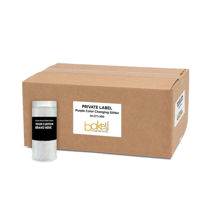 Private Label Purple Color Changing Brew Glitter | Bakell