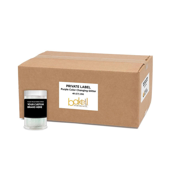 Private Label Purple Color Changing Brew Glitter | Bakell