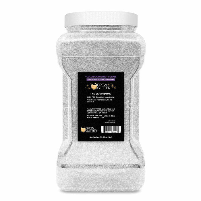 Purple Color Changing Brew Glitter Iced Tea | Bakell