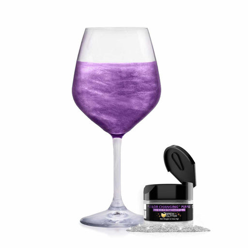 Purple Color Changing Brew Glitter Campagne | Bakell
