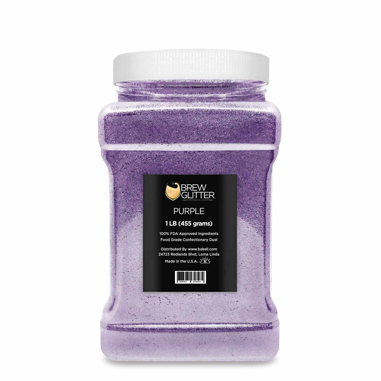 Purple Brew Glitter  | FDA Approved glitter  | Bakell