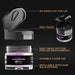 Purple edible drink glitter in a durable 4g clear jar with a convenient no-mess flip-top lid for easy pouring.