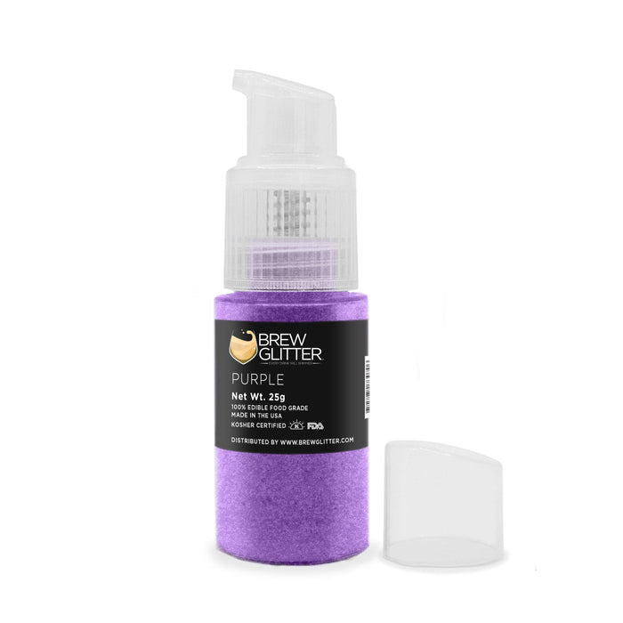 Purple Edible Glitter Spray Pump | Brew Glitter | Bakell