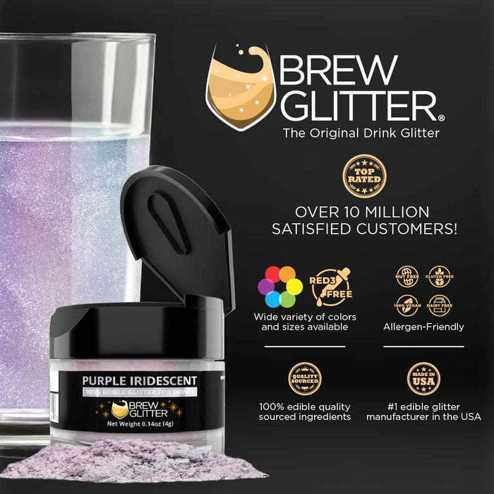 Purple Iridescent Brew Glitter® Wholesale-Wholesale_Brew Glitter-bakell