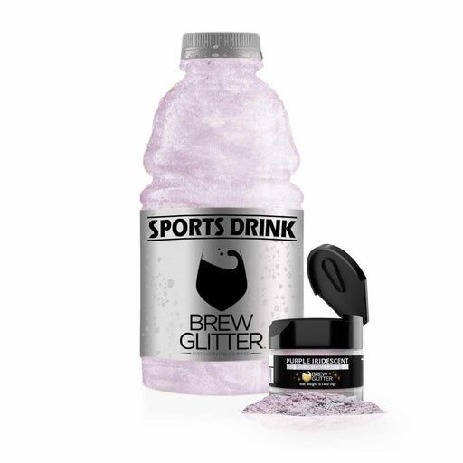 Purple Iridescent Glitter |  Purple Glitter for Drinks | Bakell