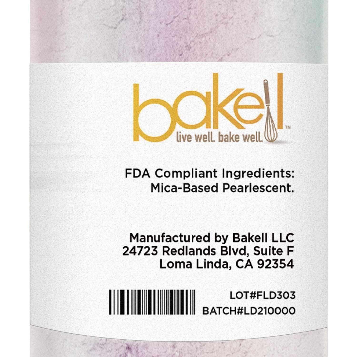 Purple Iridescent Luster Dust Pearlized Powder | Bakell