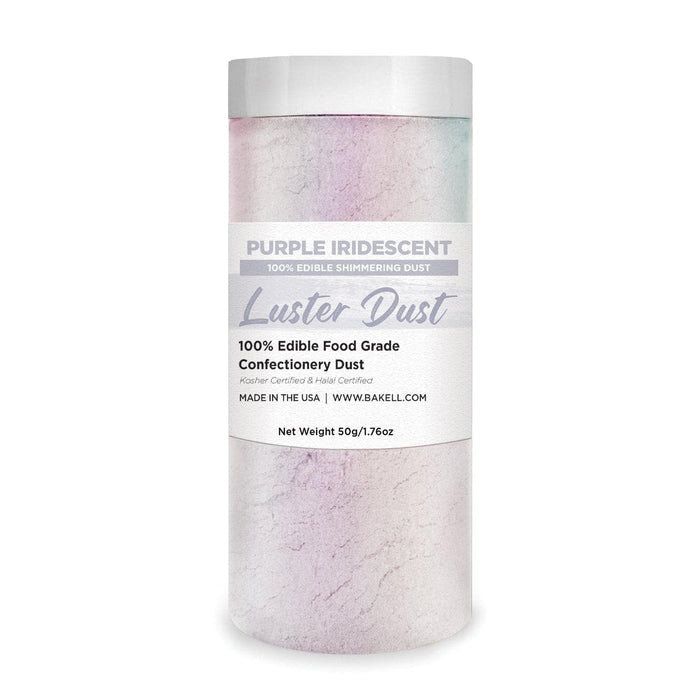 Purple Iridescent Luster Dust Pearlized Powder | Bakell