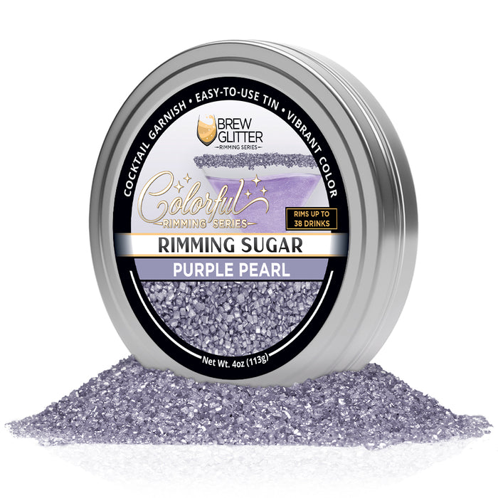 Purple Pearl Cocktail Rimming Sugar | Bulk Sizes