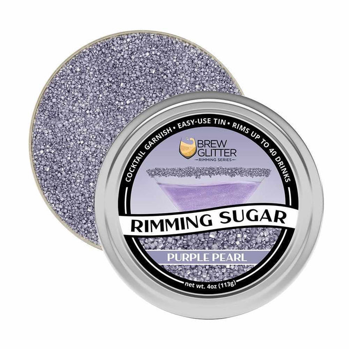 Purple Pearl Cocktail Rimming Sugar | Bulk Sizes-Bulk_Rimming Sugar-bakell