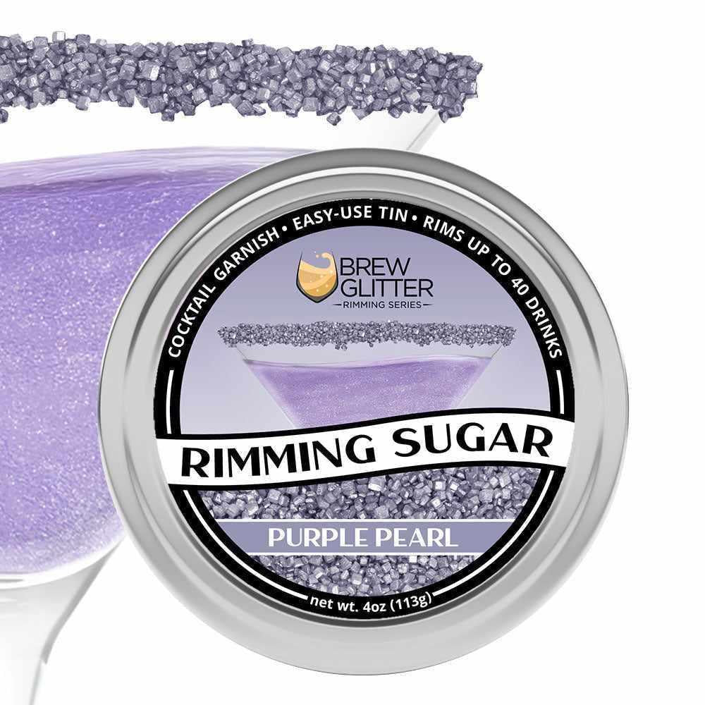 Buy Purple Pearl Cocktail Rimming Sugar - Purple Sugar - Bakell — Bakell®