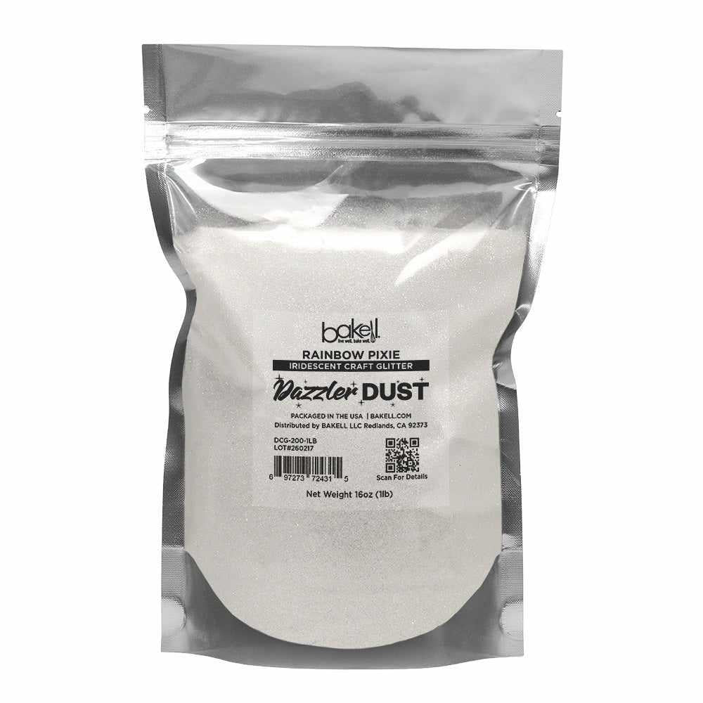 Rainbow Pixie Ultrafine Iridescent Craft Glitter Dazzler Dust | Premium Polyester Non-Toxic | Bakell-B2C_Dazzler Dust-bakell