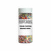 rainbow squiggly confetti sprinkles in a white label product