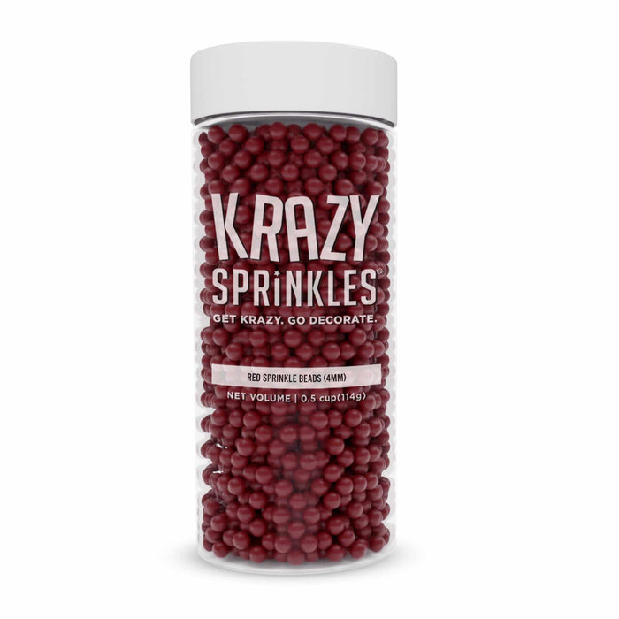 Red 4mm Sprinkle Beads-Google Feed_Sprinkles-bakell