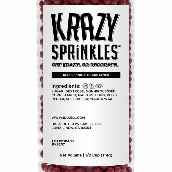 Red 4mm Sprinkle Beads-Google Feed_Sprinkles-bakell
