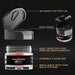 Red Brew Glitter in a 4g clear jar with a no-mess flip-top lid and easy-pour design for drinks.