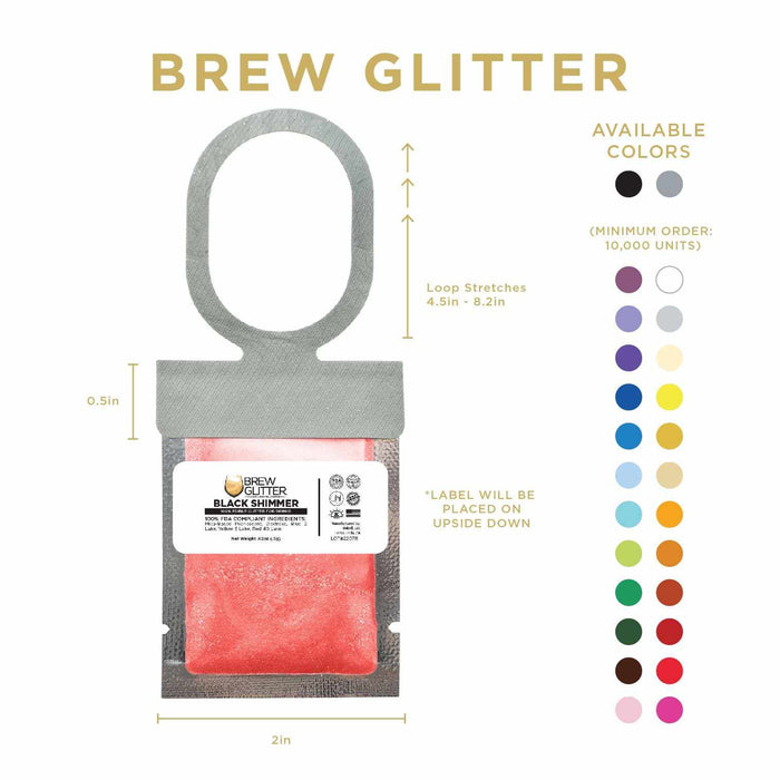 Red Brew Glitter Necker | Wholesale | Bakell