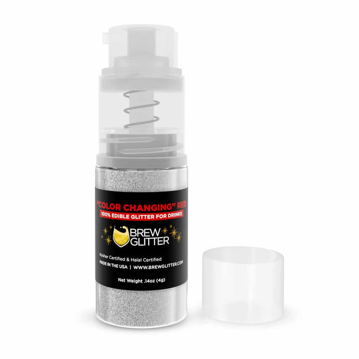 Red Color Changing Beverage Glitter Mini Spray Pump - Wholesale-Wholesale_Case_Brew Glitter 4g Pump-bakell
