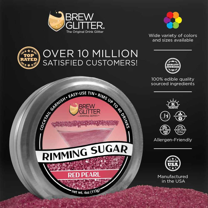 Red Pearl Rimming Sugar-B2C_Rimming Sugar-bakell