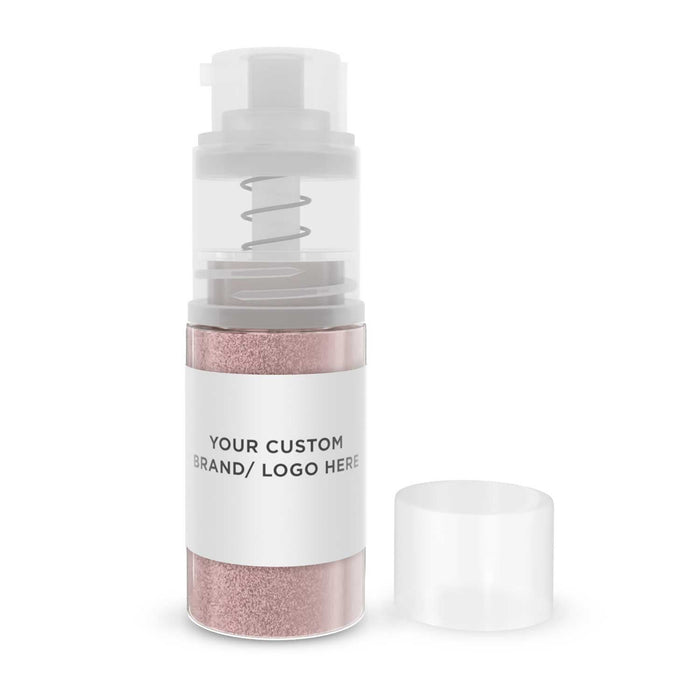 Rose Gold Brew Glitter | 4g Spray Pump by the Case | Private Label