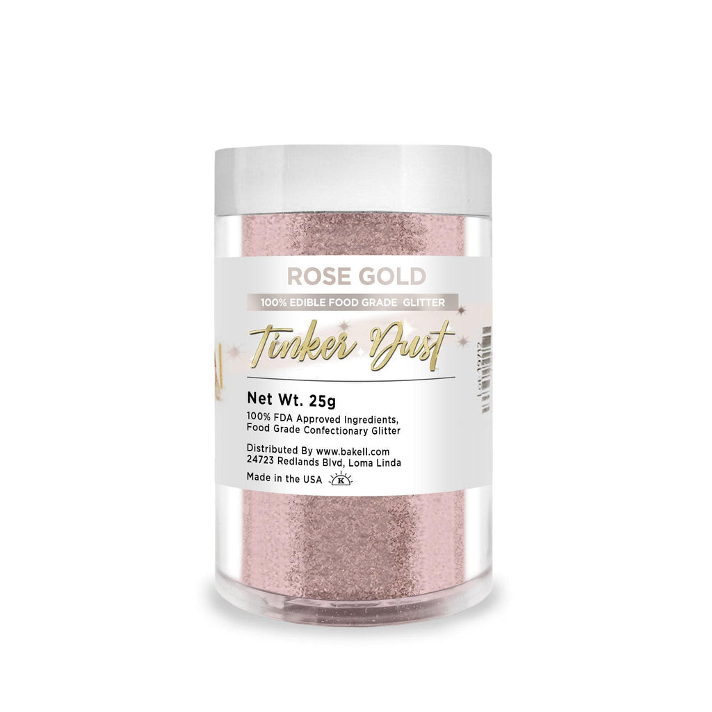 Rose Gold Edible Glitter | Tinker Dust 5 Grams