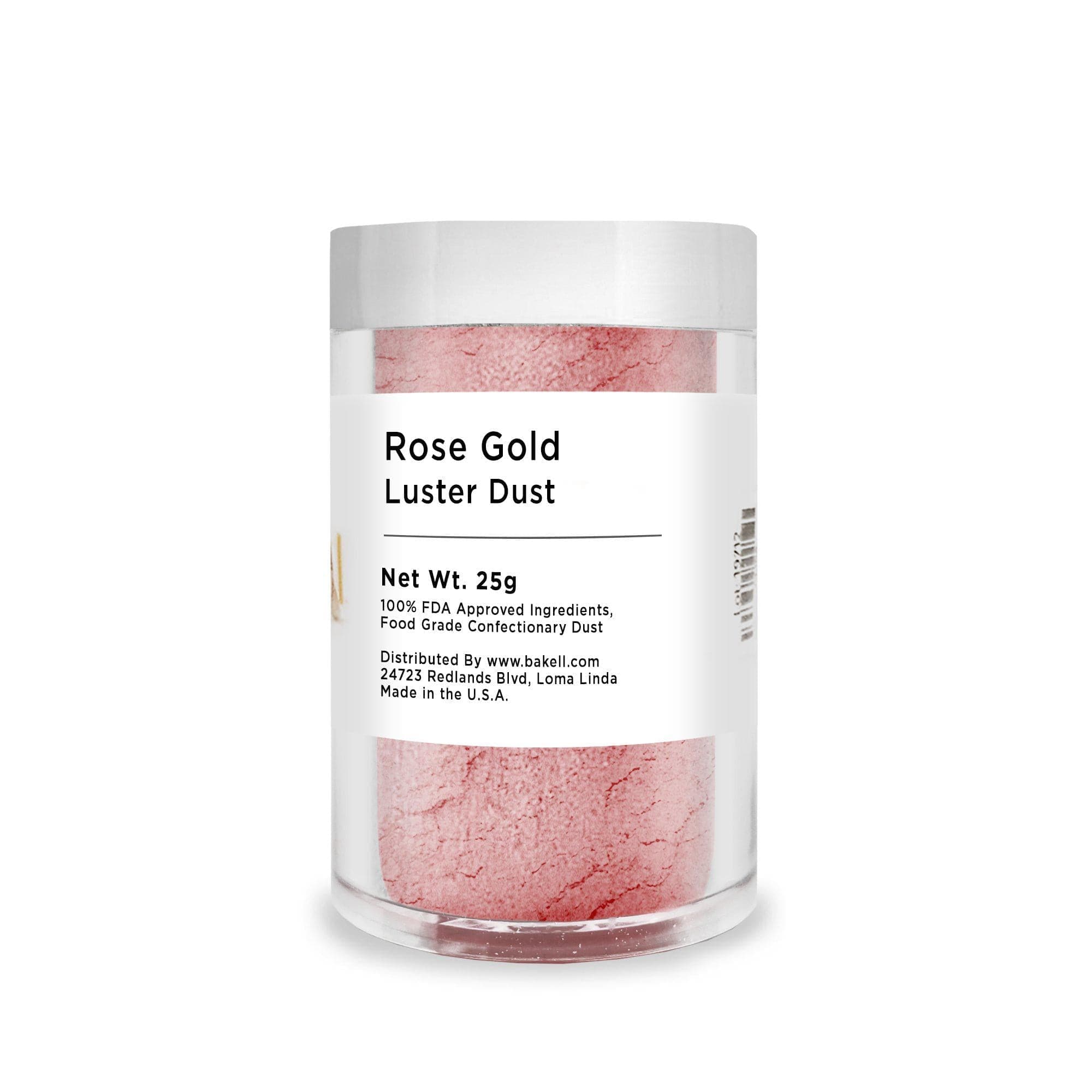 Rose Gold Edible 4g Luster Dust | Bakell