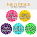 Rose Gold Pearl 8mm Beads Sprinkles | Krazy Sprinkles | Bakell