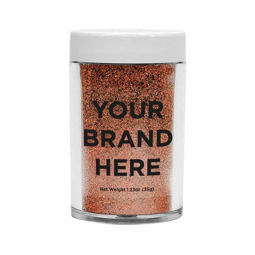 Rose Gold Ultrafine Holographic Craft Glitter Dazzler Dust | Private Label | Premium Polyester Non-Toxic | Bakell-Private Label_Dazzler Dust-bakell