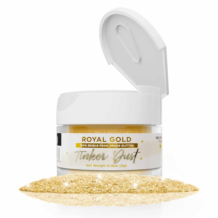 Royal Gold Edible Glitter | Tinker Dust® 5 Grams-Tinker Dust_5G_Google Feed-bakell