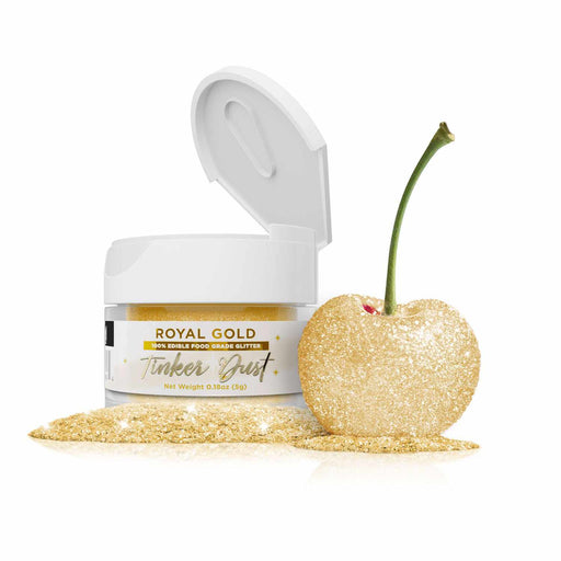 Royal Gold Edible Glitter | Tinker Dust®-Tinker Dust-bakell