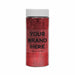 Scarlet Red Ultrafine Holographic Craft Glitter Dazzler Dust | Private Label | Premium Polyester Non-Toxic | Bakell-Private Label_Dazzler Dust-bakell