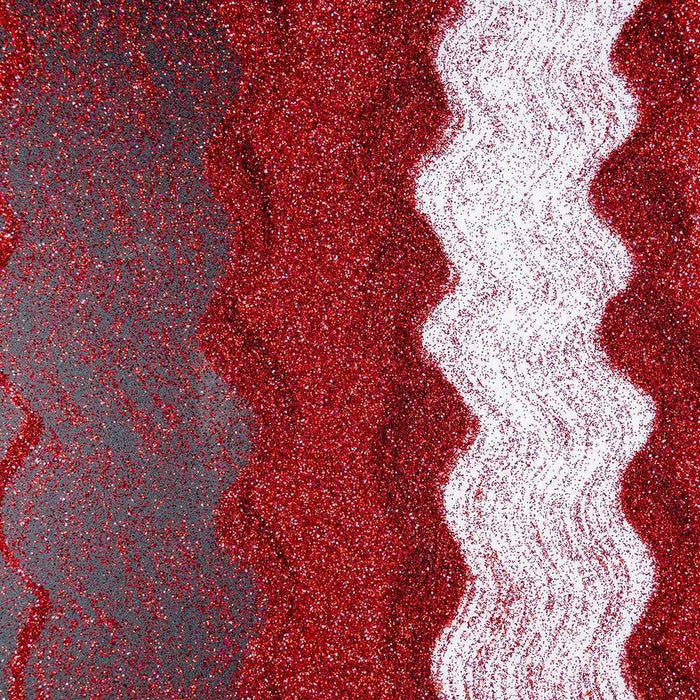 Scarlet Red Ultrafine Holographic Craft Glitter Dazzler Dust | Premium Polyester Non-Toxic | Bakell-B2C_Dazzler Dust-bakell