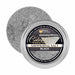 Shimmering black cocktail rimming salt in a 4oz silver tin with a branded label for garnishing glassware.