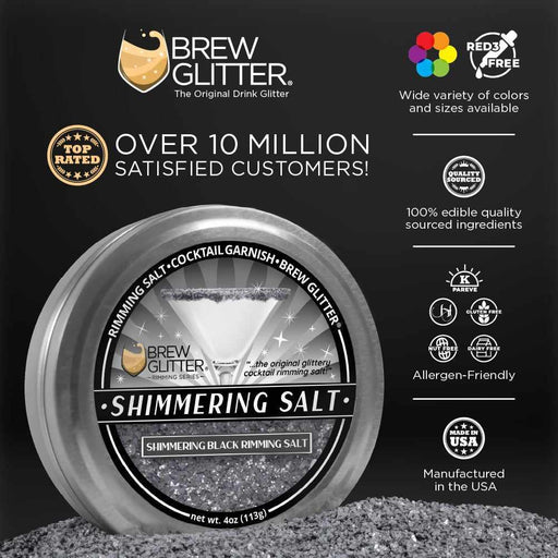 Shimmering Black Rimming Salt Wholesale (24 units/case)-Wholesale_Rimming Salt-bakell
