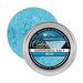 Shimmering ocean blue cocktail rimming salt in a 4oz round metal tin with a branded label.