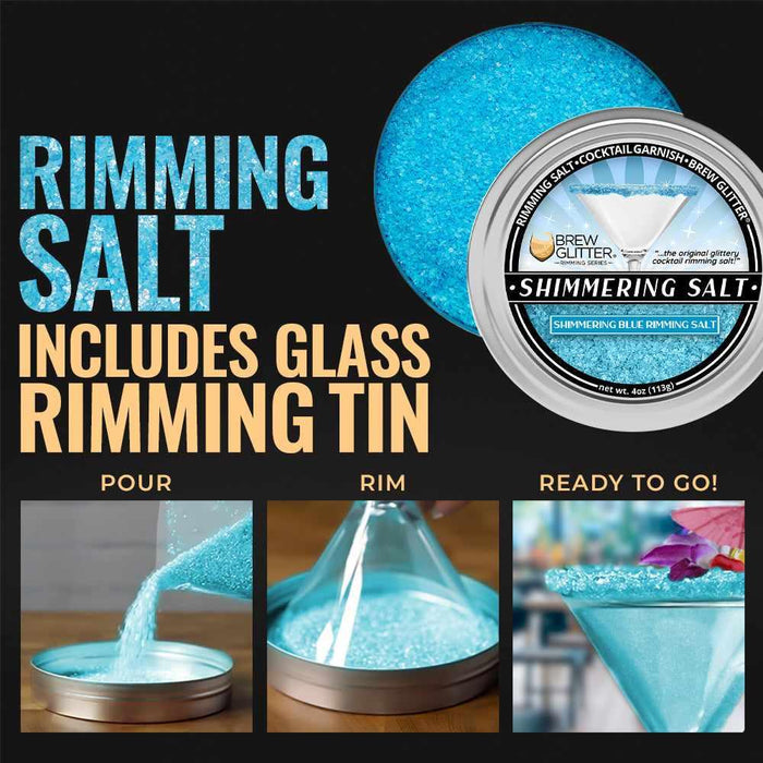 Shimmering Blue Rimming Salt | Private Label (48 units/case)-Private Label_Rimming Salt-bakell