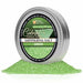 Round silver tin of shimmering green cocktail rimming salt with a 4oz label.