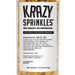 Shiny Gold Pearl Star Shaped Sprinkles-Krazy Sprinkles_HalfCup_Google Feed-bakell