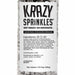 Shiny Silver Pearl Star Shaped Sprinkles-Krazy Sprinkles_HalfCup_Google Feed-bakell
