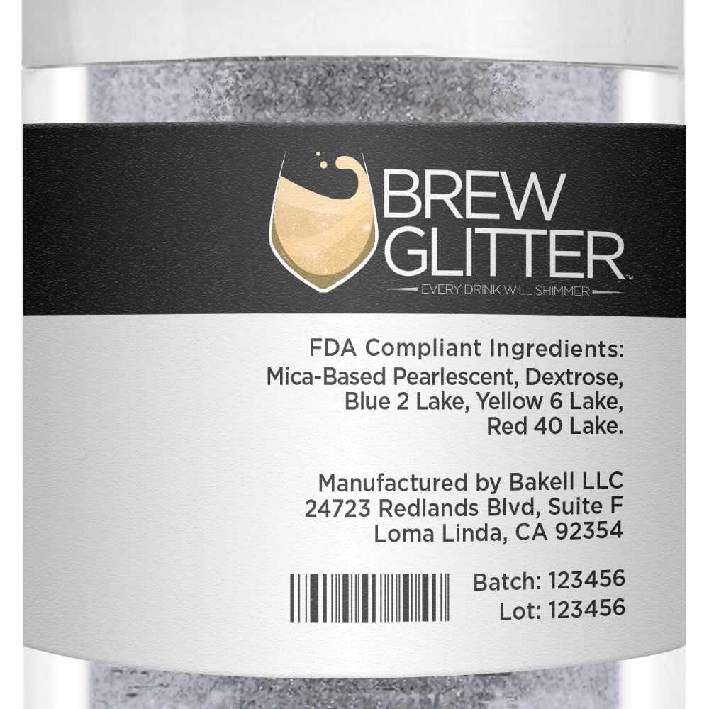 Silver Brew Glitter® Bulk Size-Brew Glitter_Bulk Size-bakell