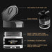 Silver Brew Glitter in a clear 4g jar featuring a black flip-top lid for easy pouring and precise measurements.