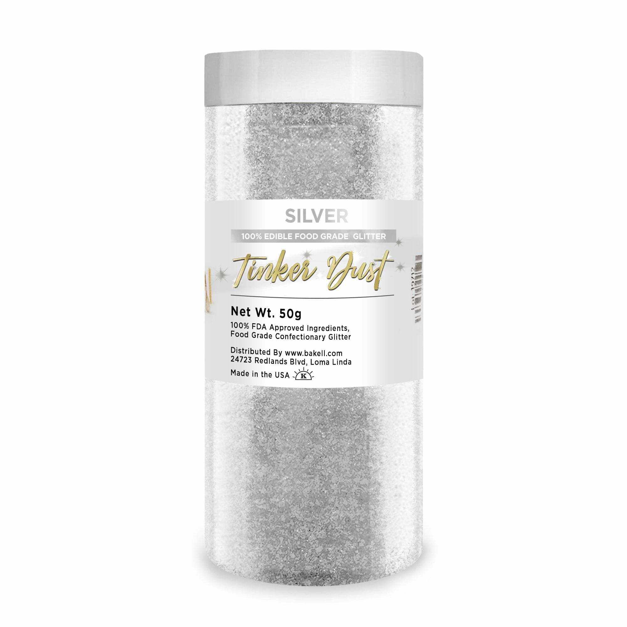 Silver Edible Tinker Dust | #1 Site for Edible Glitters & Dusts
