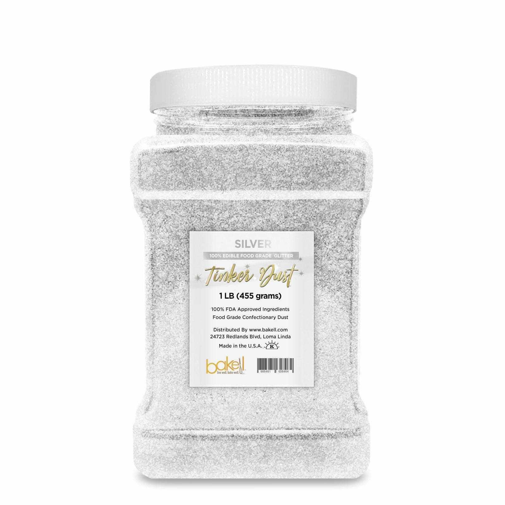 Silver Edible Tinker Dust | #1 Site for Edible Glitters & Dusts