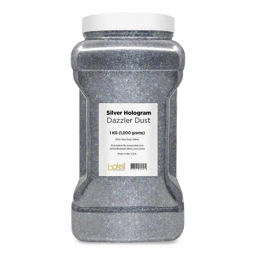 Silver Hologram Decorating Dazzler Dust | Bakell® Dusts from Bakell.com