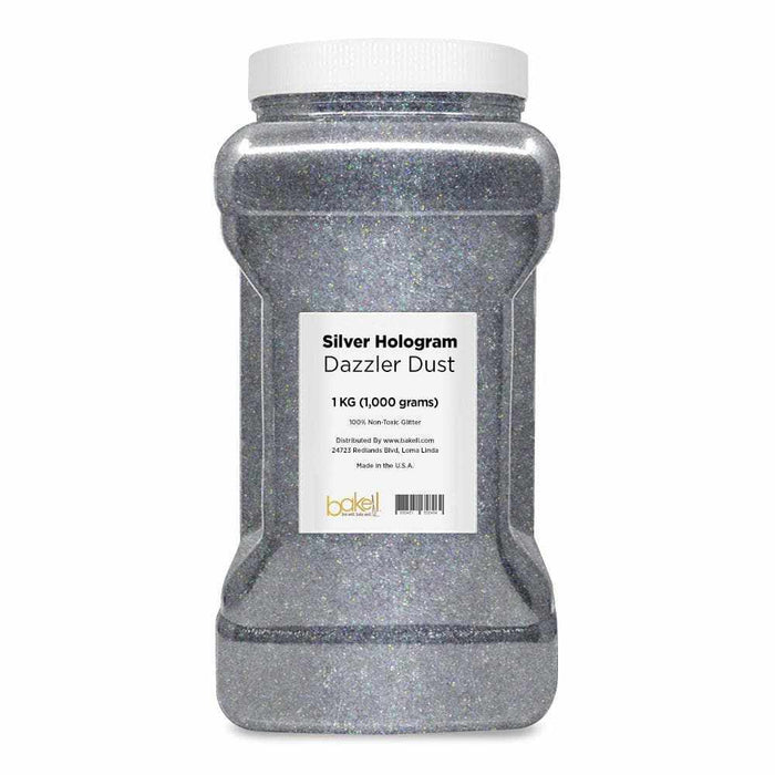 Silver Hologram Decorating Dazzler Dust | Bakell® Dusts from Bakell.com