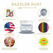Silver Hologram Dazzler Dust® 5 Gram Jar-Dazzler Dust_5G_Google Feed-bakell