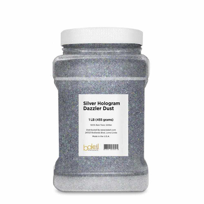 Silver Hologram Decorating Dazzler Dust | Bakell® Dusts from Bakell.com
